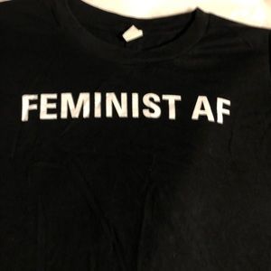 Cute black top - Feminist AF